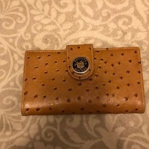 Dooney and Bourke ostrich wallet